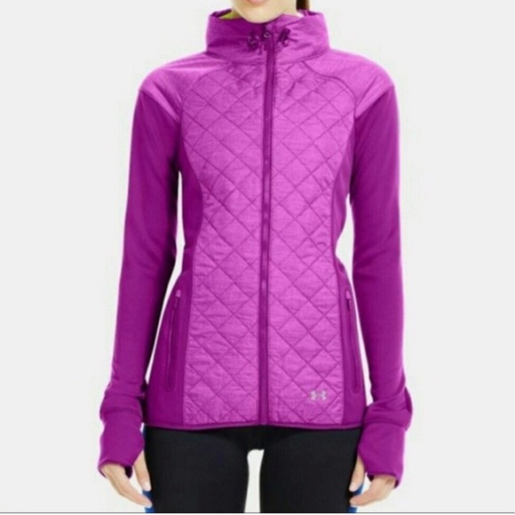 Under Armour Woman’s Semi-Fitted Cold Gear Jacket - Picture 1 of 9